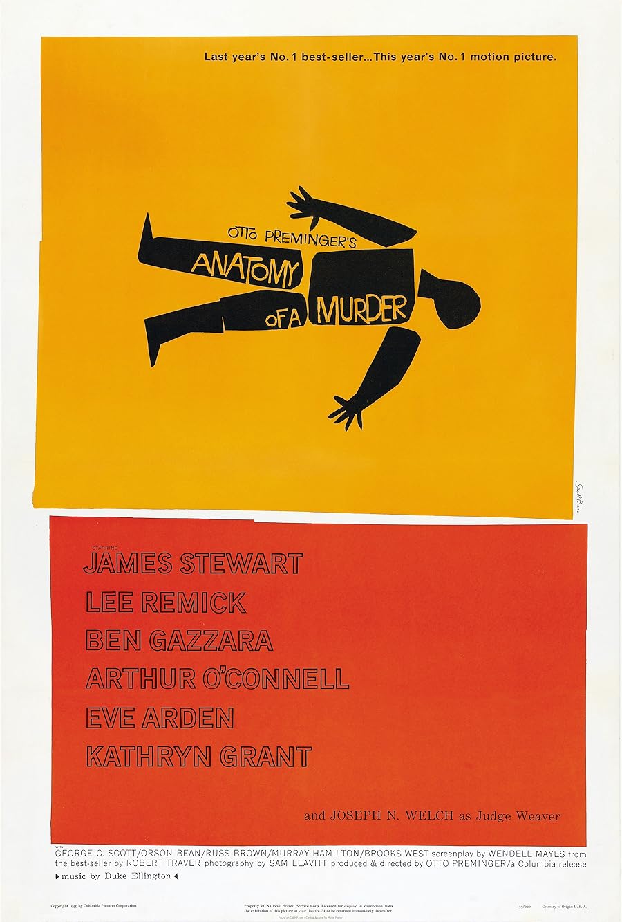 دانلود فیلم Anatomy of a Murder 1959 با زیرنویس فارسی چسبیده